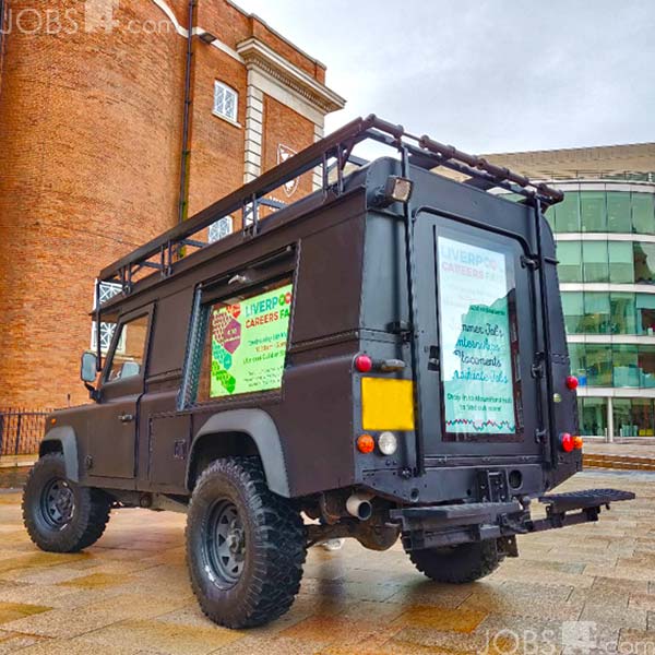 digital defender advertising vehicle